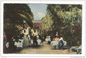 ALGERIE  /  BISKRA  /  LUNCHEON OF THE ROYAL HÔTEL BISKRA  AT  THE  FAMOUS  GARDEN  OF ALLAD JANUARY rd  /  Edit.  MAURE