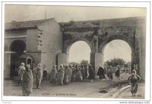 SETIF - LA PORTE DE BISKRA    (ALGERIE)