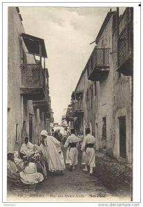 BISKRA - RUE DES OULED- NAILS       ALGERIE)