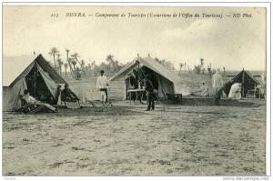 BISKRA   campement de touristes