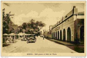 BISKRA - Café Glacier et Hôtel de l´Oasis