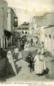 BISKRA - Rue Toussaint,Marché des Dattes