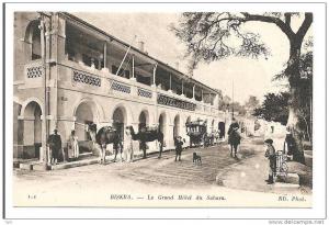 ALGERIE  BISKRA  Le grand hôtel du sahara