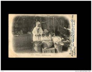 25 BISKRA - Marchand Arabe - pain