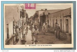 BISKRA --- Une rue des Ouled - Naïls ---- à voir -- V 193