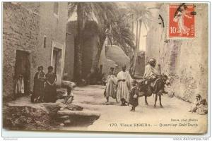 ALGERIE VIEUX BISKRA QUARTIER BAB'DARB