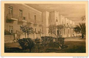 Algérie - Biskra - Façade de l'hôtel - bon état