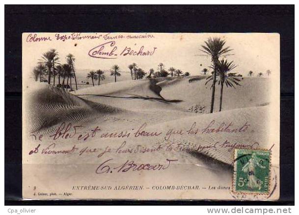 ALGERIE Colomb Béchar Dunes de Sable, ed Geiser 9, Extrème Sud Oranais, 1908