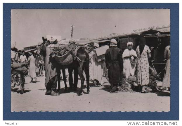 CP COLOMB BECHAR - LE MARCHE - BELLE ANIMATION - MULET