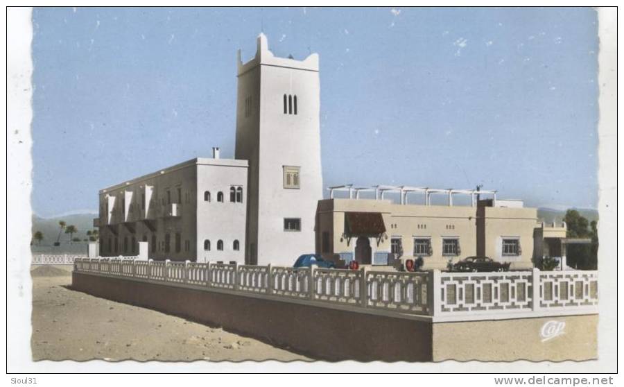 BECHAR L HOTEL TRANSATLANTIQUE +    2CV....SUPER ETAT