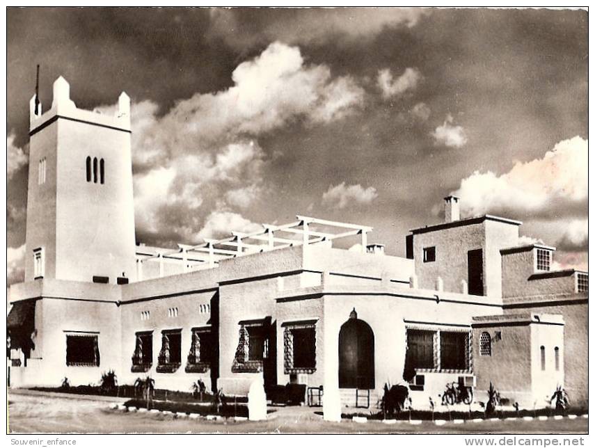 CP Colomb Béchar Hôtel Transatlantique Vue d' ensemble côté bar Algérie