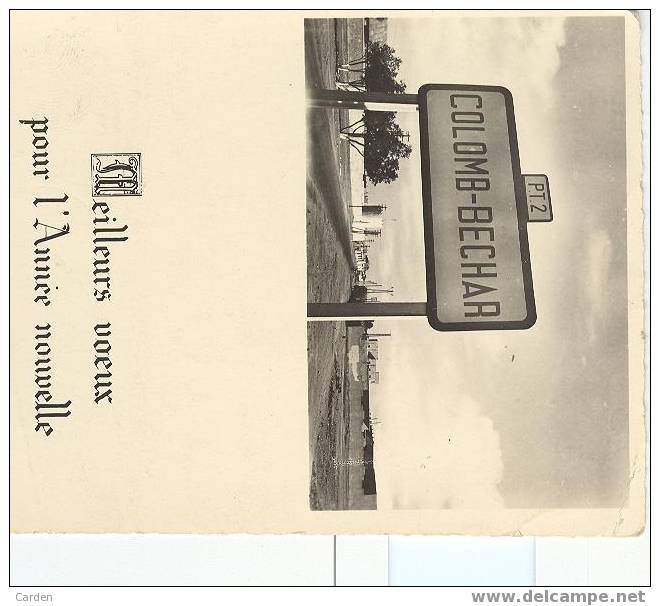 COLOMB - BECHARD  PT2   MEILLEURS VOEUX pour L´ ANNEE NOUVELLE