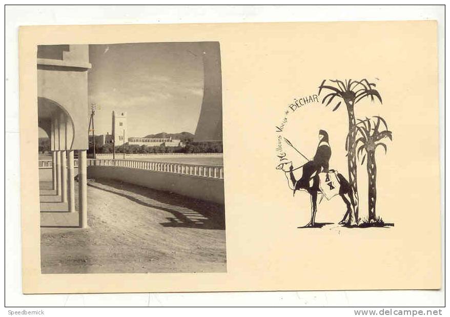 9376 BECHAR - - meilleurs voeux sans éditeur