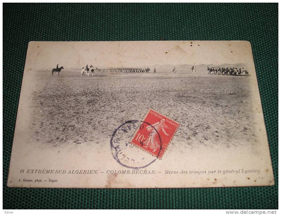 cpa extrême sud algérien Colomb Bechar 