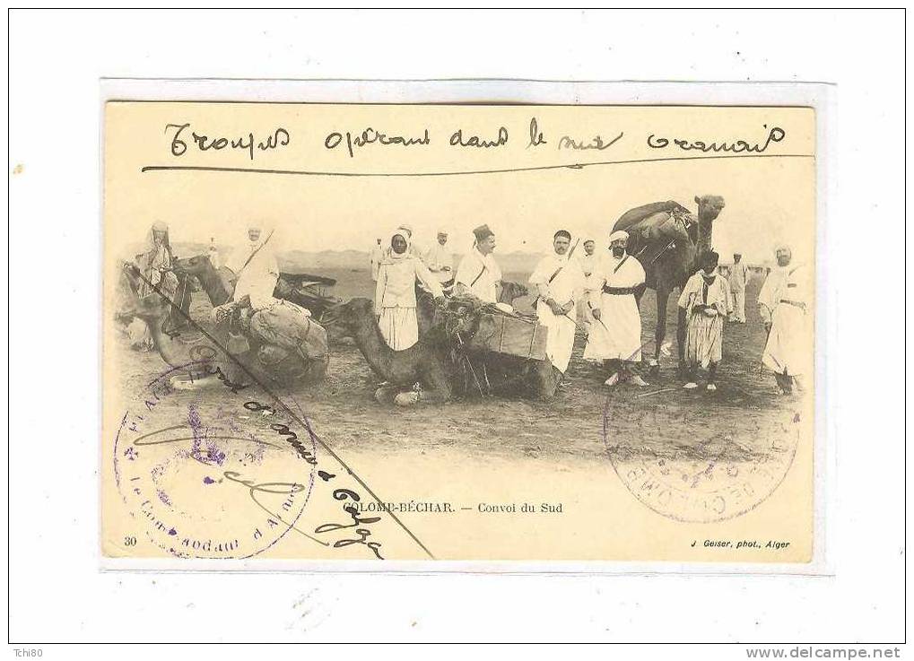 COLOMB-BECHAR_Convoi du sud