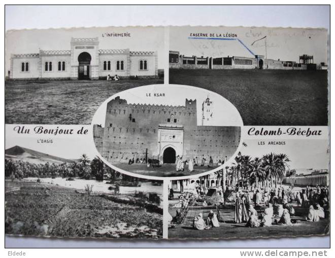 Colomb Bechar Multi vues Caserne Legion Etrangere, Infirmerie