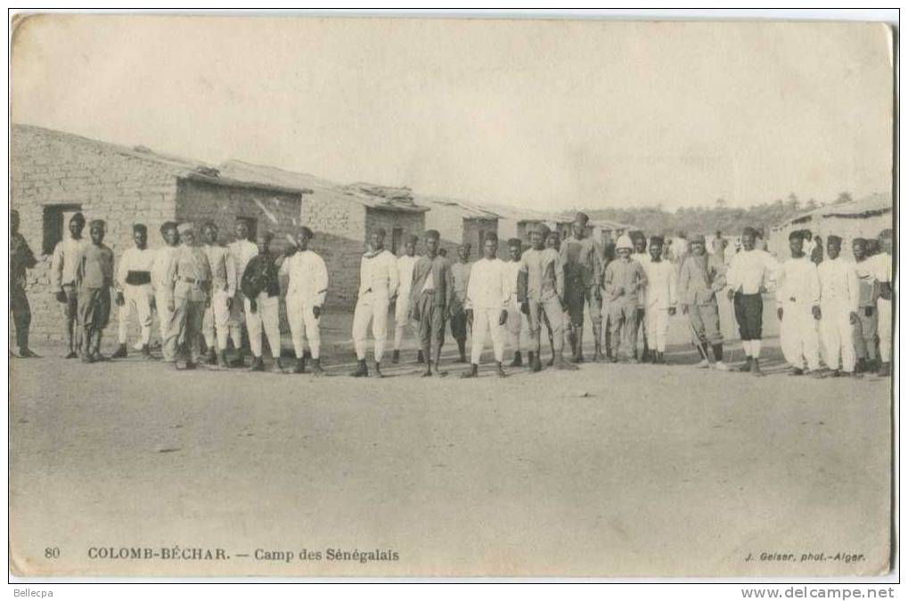 COLOM BECHAR Camp des Sénégalais top