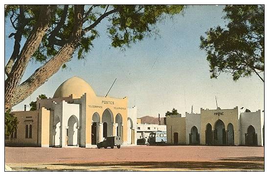 COLOMB BECHAR  -  La Poste, La Mairie