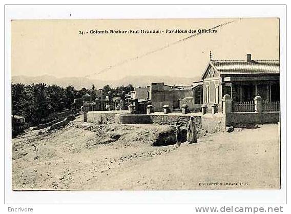 cpa COLOMB BECHAR pavillon des officiers - n°24 collec ideale PS