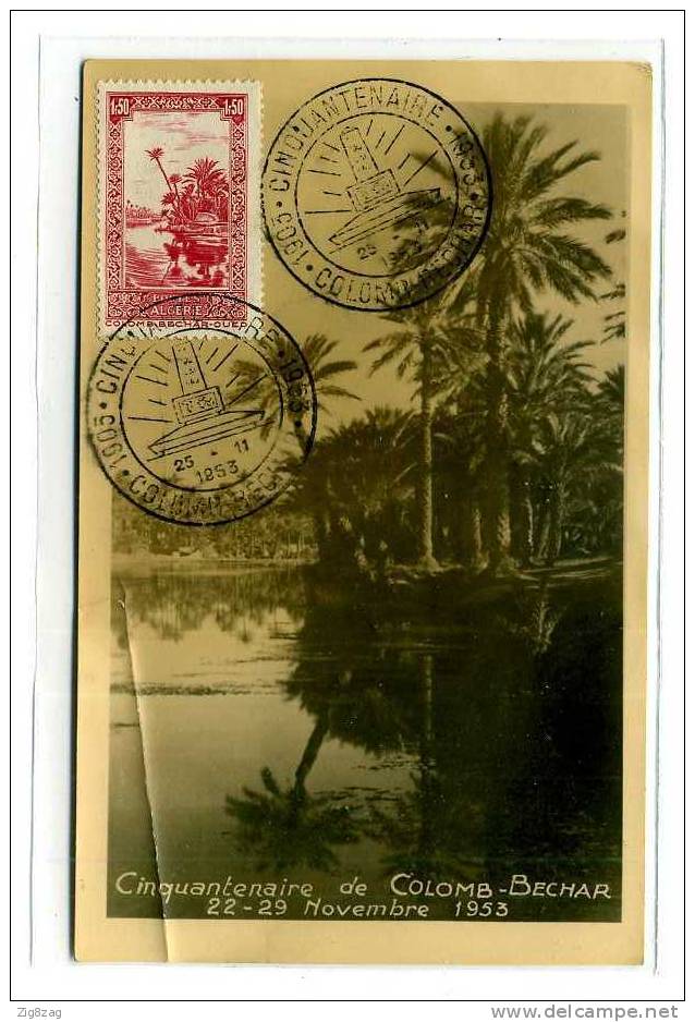 CINQUANTENAIRE DE COLOMB BECHAR 22 29 NOVEMBRE 1953
