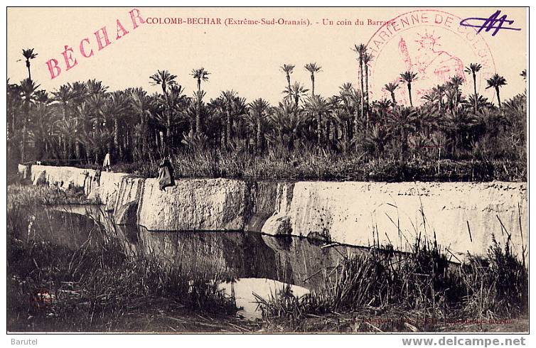 COLOMB BECHAR (Algérie) - Un coin du Barrage