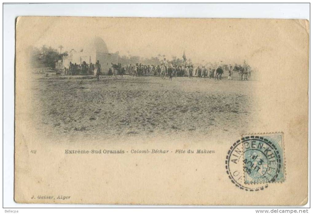ALGERIE COLOMB BECHAR Fête du Makzen 1905