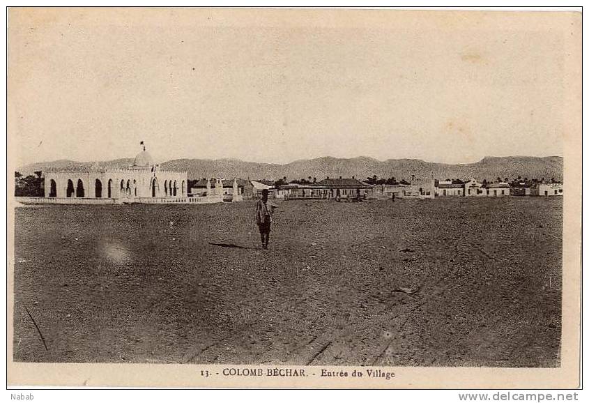 NK-CB 001-Algérie-Colomb-Béchar -Entrée du Village-