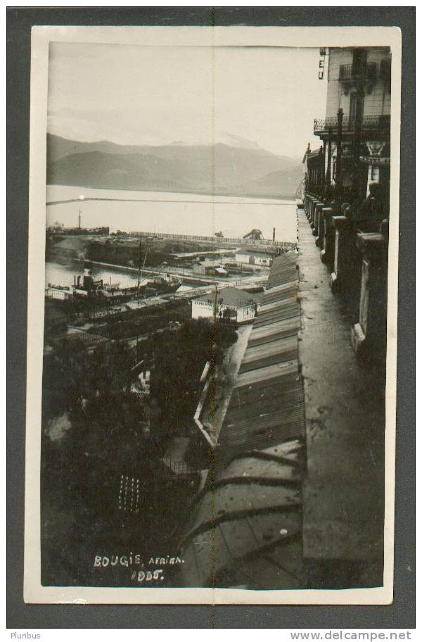 ALGERIA, BOUGIE, BEJAIA PORT , OLD POSTCARD