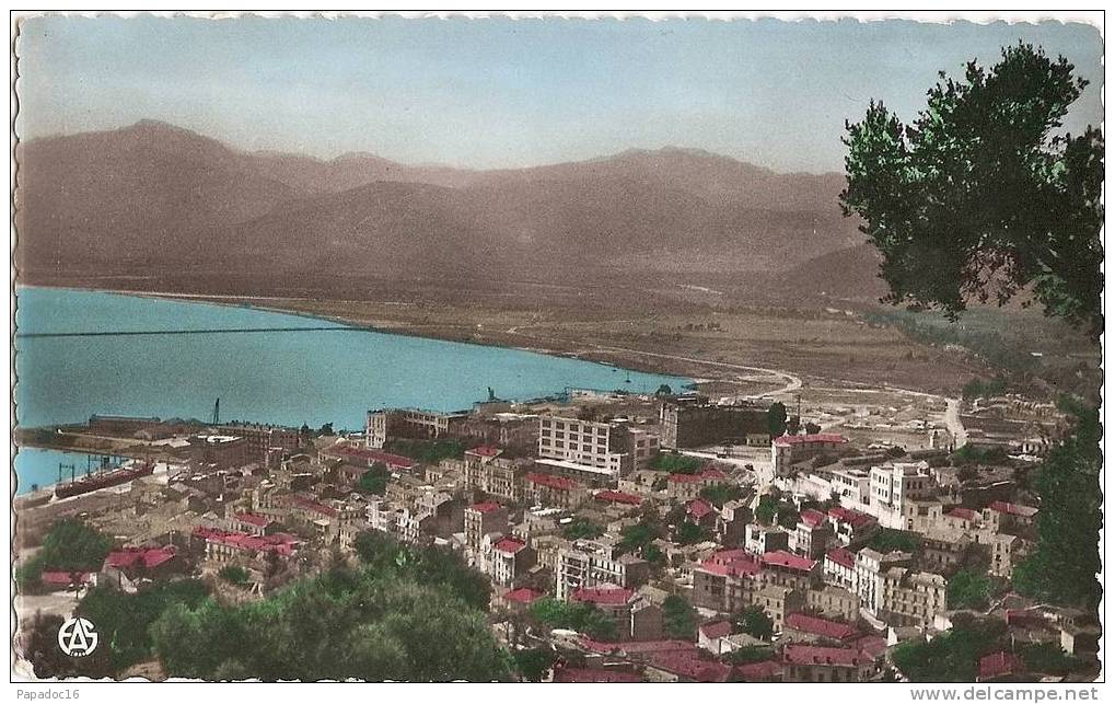 DZ - Bougie - Vue générale depuis la Route du Gouroaya - CPSM - (Gouraya - Bgayet - Béjaia)