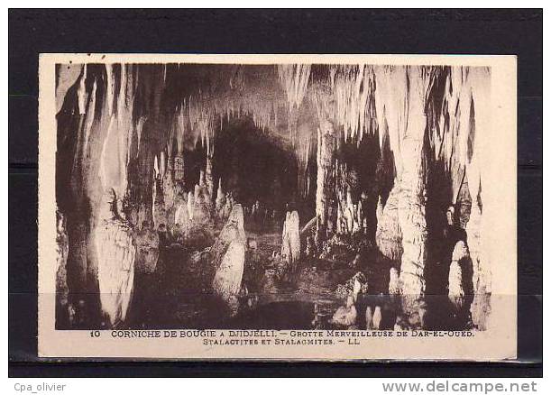 ALGERIE Bougie Route de Bougie à Djidjelli, Grotte de Dar el Oued, Stalagtites, Stalagmites, ed LL 10, 192?