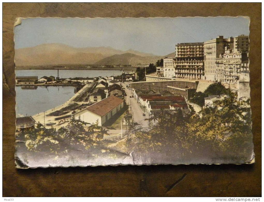 Carte Postale  Ancienne  BOUGIE BEJAIA  Vue du Port