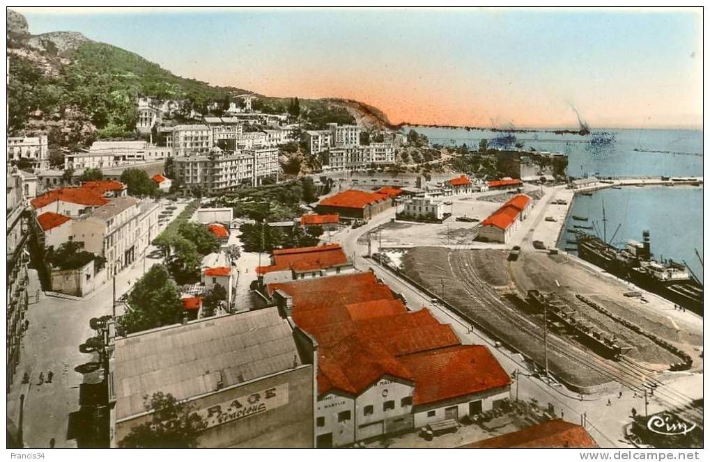 CPA - Bougie - Quartier du Port