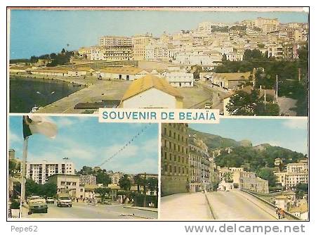 souvenir de bejaia-3 vues - cpm