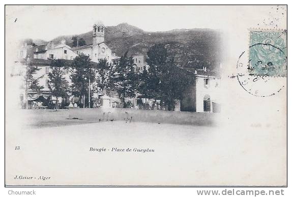 BOUGIE 1905 PLACE DE GUEYDON