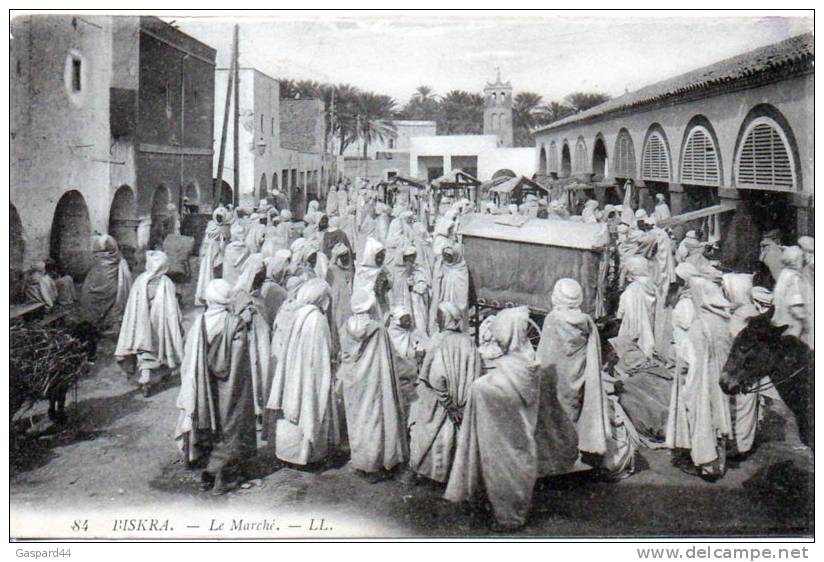ALGERIE - BISKRA.LE MARCHE editeur LL