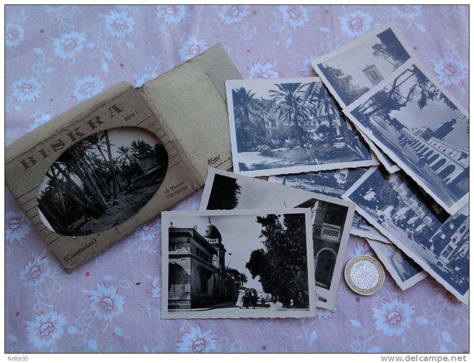 BISKRA (CONSTANTINE) 10 PHOTOS 1950