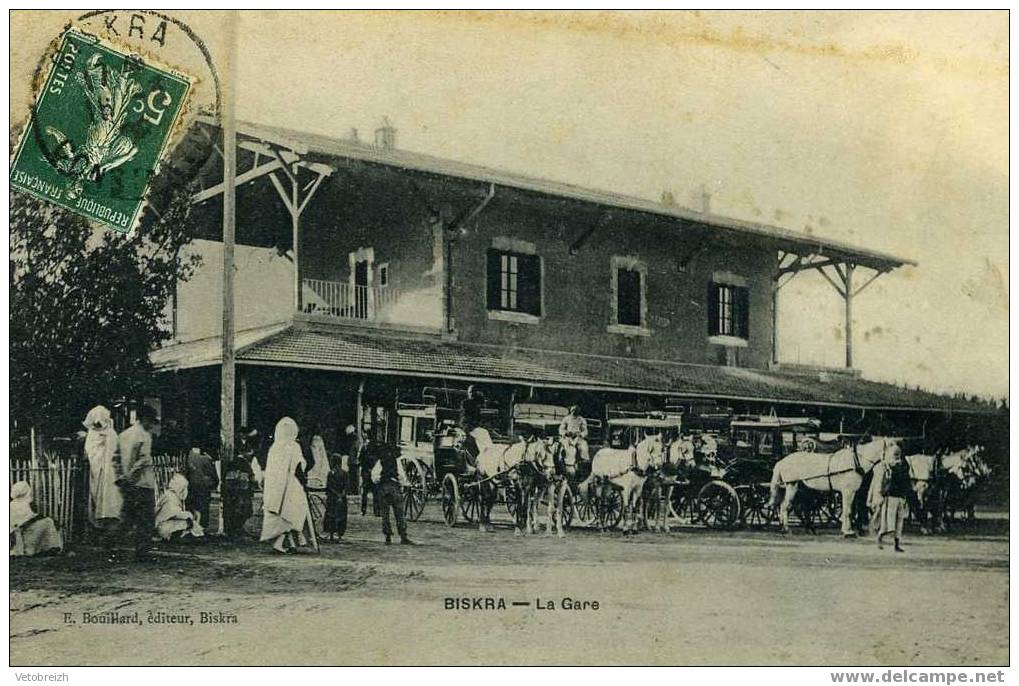 BISKRA = LA GARE