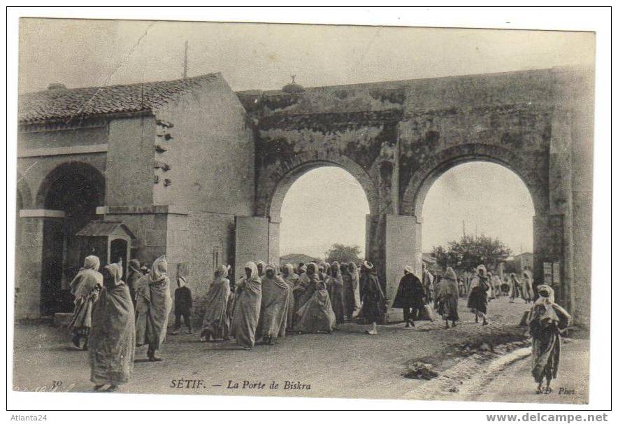 SETIF - LA PORTE DE BISKRA    (ALGERIE)