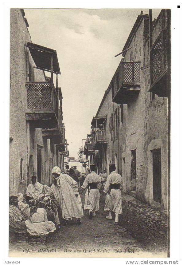 BISKRA - RUE DES OULED- NAILS       ALGERIE)