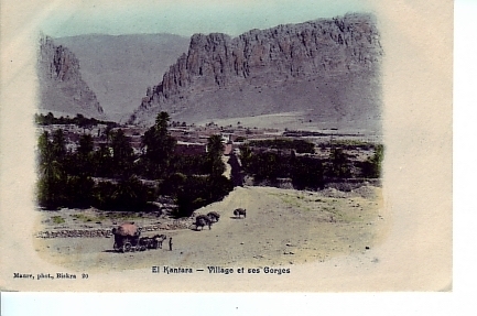 Biskra   Village et ses Gorges
