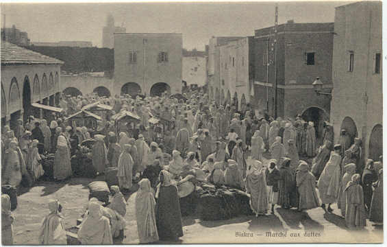 BISKRA- Marché aux Dattes