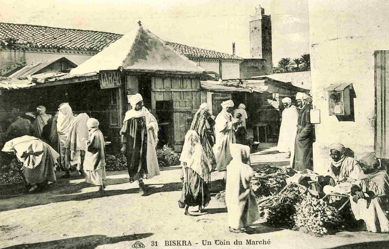 BISKRA - Un coin du Marché
