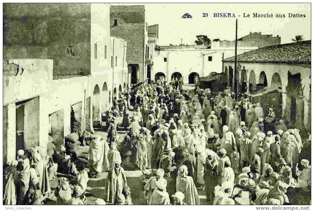 BISKRA - Le Marché aux Dattes