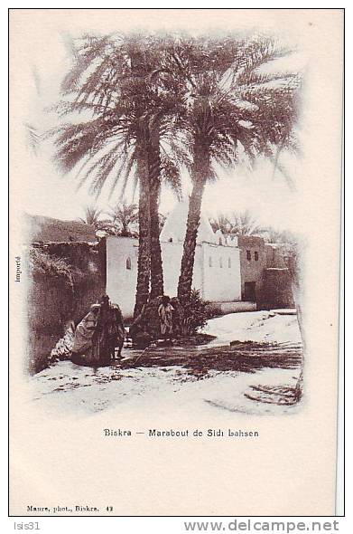 Algérie - M146 - Biskra - Marabout de Sidi Lahsern - bon état général