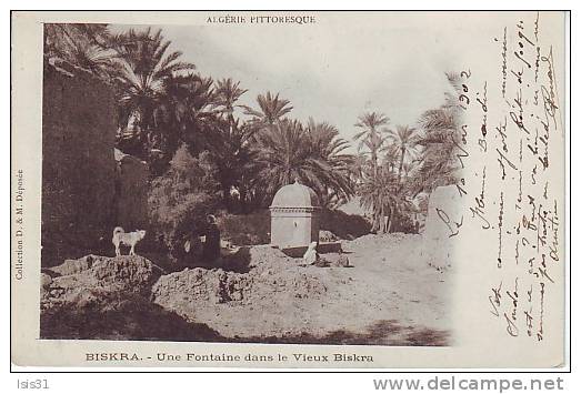 Algérie - Fontaines  - Z747 - Biskra - Une Fontaine - bon  état