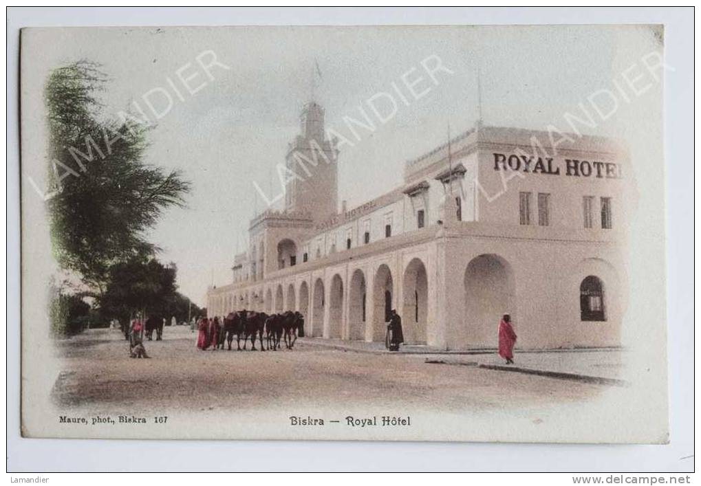 CPA - ALGERIE - BISKRA - Royal Hotel