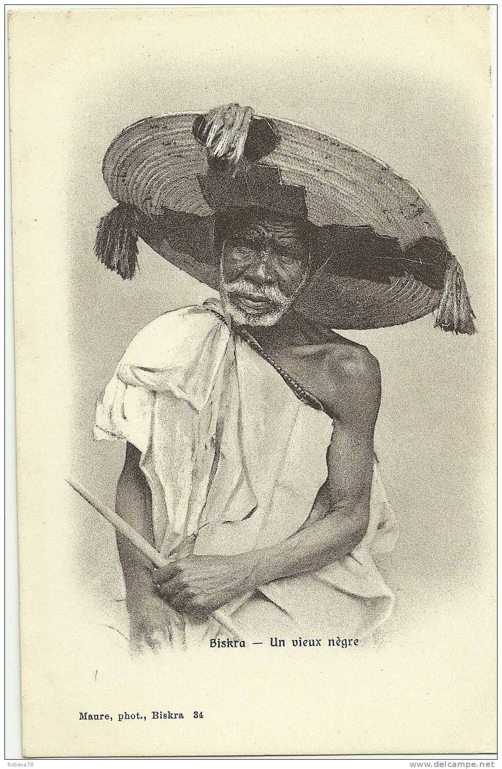 ALG BISKRA Un vieux nègre