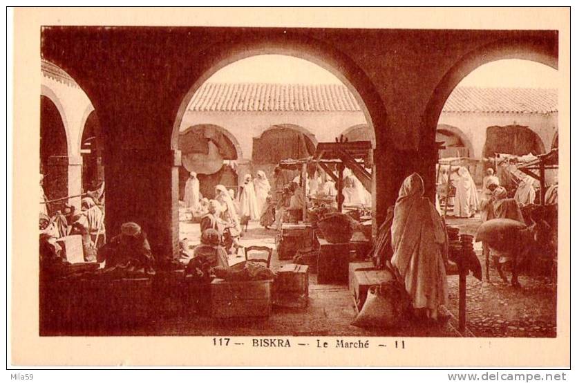Biskra. Le Marché.