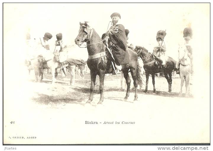 ALGERIE * BISKRA - Avant les Courses