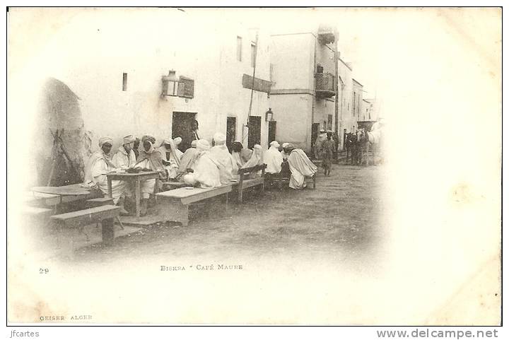 ALGERIE * BISKRA - Café Maure